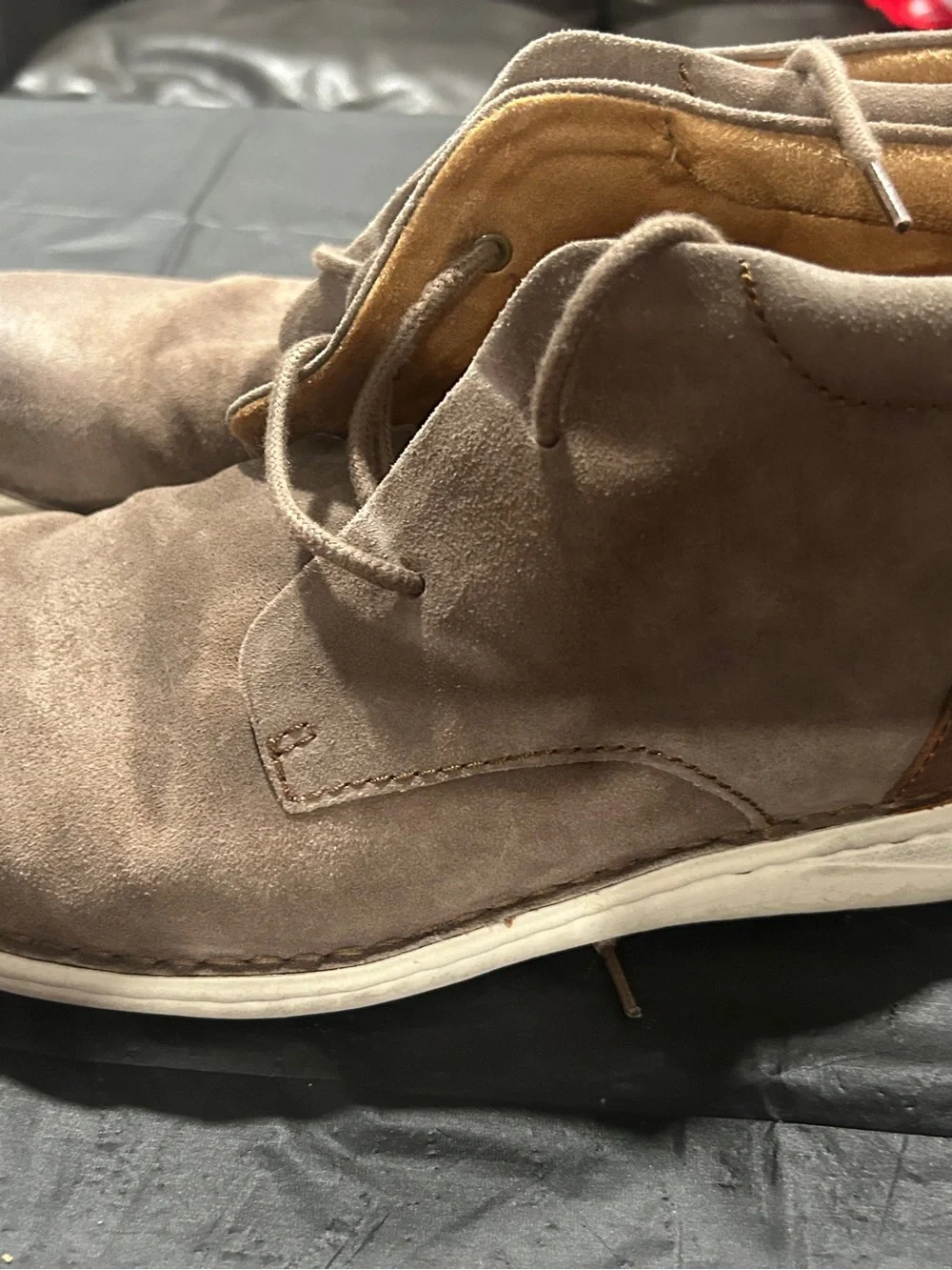 Born Men's Brown Suede Chukka Boots